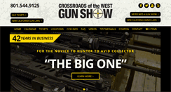 Desktop Screenshot of crossroadsgunshows.com